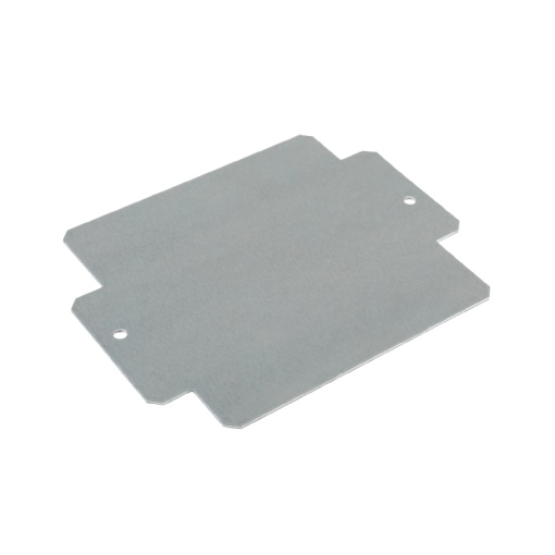 Mounting plate Housing, Klippon K aluminium empty enclosure, Mounting plate, 183 x 145 x 2 mm, Sheet steel, galvanized, galvanized, silver