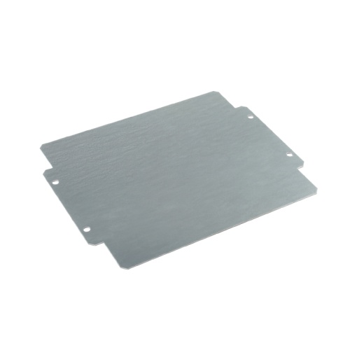 Mounting plate Housing, Klippon K aluminium empty enclosure, Mounting plate, 264 x 213 x 2 mm, Sheet steel, galvanized, galvanized, silver