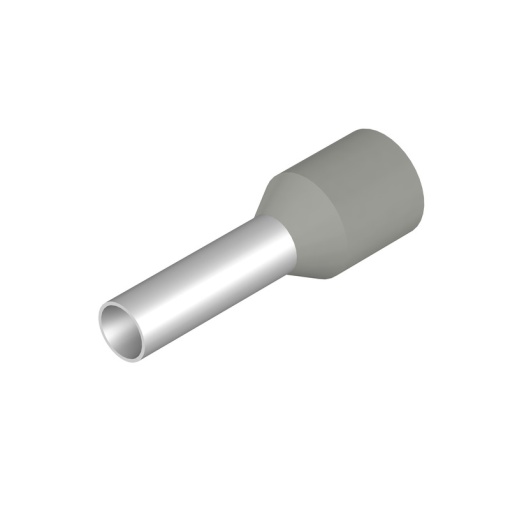 Wire end ferrule, 2.5 mm², Stripping length 10 mm, Colour grey, Insulation Available