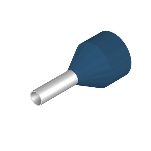 Wire end ferrule, 2.5 mm², Stripping length 14 mm, Colour blue, Insulation Available