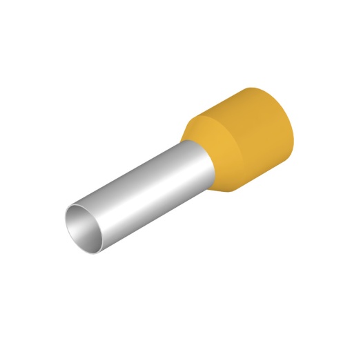 Wire end ferrule, 25 mm², Stripping length 24 mm, Colour yellow, Insulation Available