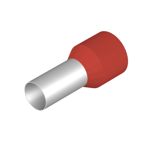Wire end ferrule, 35 mm², Stripping length 19 mm, Colour red, Insulation Available