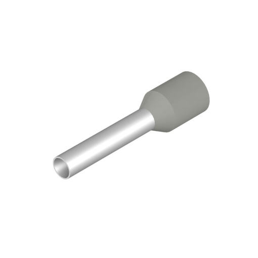 Wire end ferrule, 2.5 mm², Stripping length 14 mm, Colour grey, Insulation Available