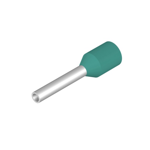 Wire end ferrule, 0.34 mm², Stripping length 8 mm, Colour Turquoise, Insulation Available