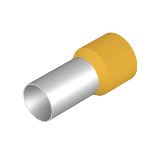 Wire end ferrule, 70 mm², Stripping length 26 mm, Colour yellow, Insulation Available