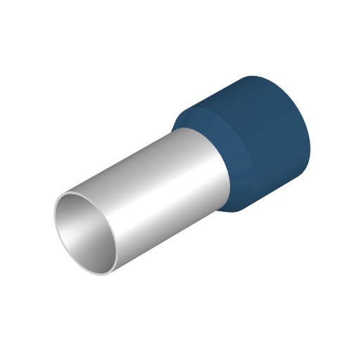 Wire end ferrule, 120 mm², Stripping length 36 mm, Colour blue, Insulation Available