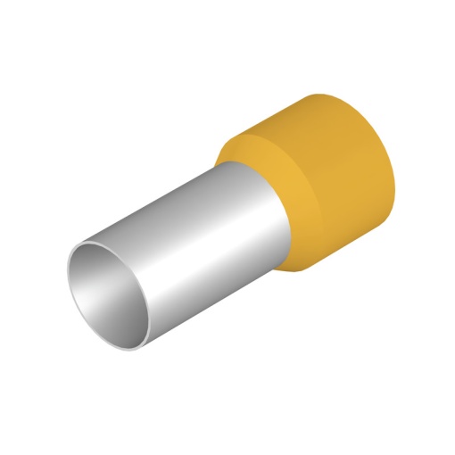 Wire end ferrule, 150 mm², Stripping length 38 mm, Colour yellow, Insulation Available