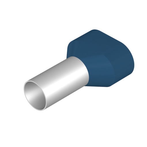 Wire end ferrule, 16 mm², Stripping length 20 mm, Colour blue, Insulation Available