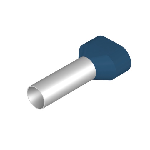 Wire end ferrule, 16 mm², Stripping length 29 mm, Colour blue, Insulation Available