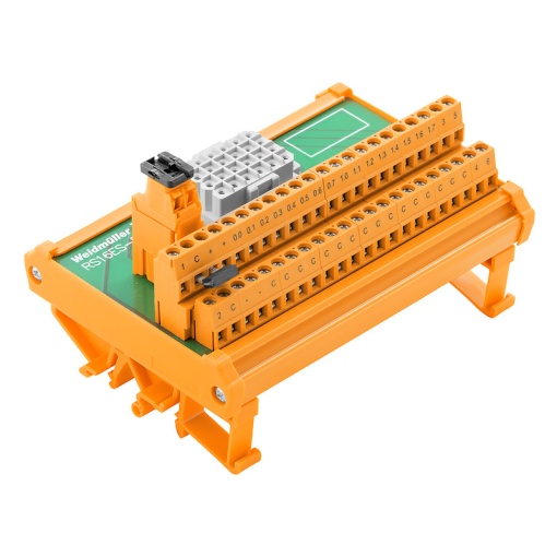 Interface module with relais, LM2N 5.08 mm, Screw connection, Connector RSV 1.6, 24-pole female, 2-wire, LED status display per channel No, Disconnec
