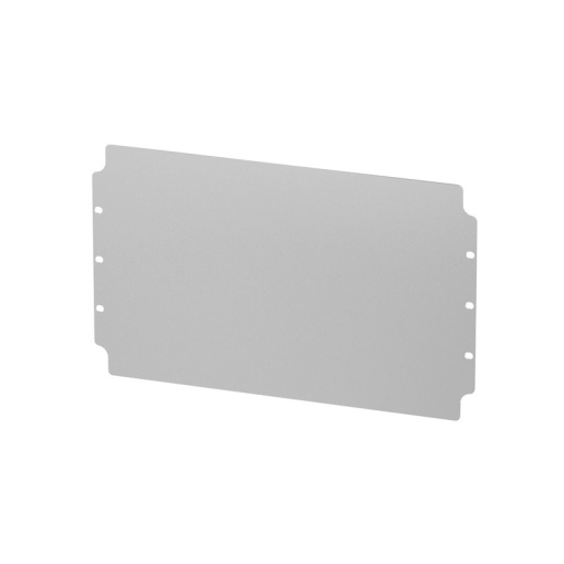 Mounting plate Housing, Klippon POK polyester empty enclosure, 384 x 234 x 1.5 mm, Sheet steel, galvanized, Miscellaneous, silver