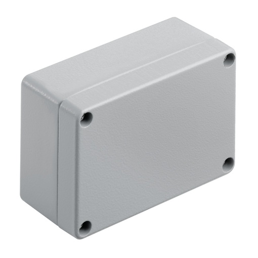 Metal housing, Width 100 mm, Height 70 mm, Depth 45 mm, Powder-coated, textured, Flange plate No, Aluminium AlSi12