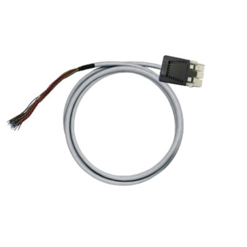 PLC-wire, Digital signals, 36-pole, Cable LiYY, 6 m, 0.25 mm²