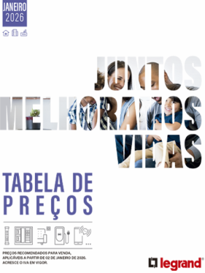 Tabela Preços Legrand 2026
