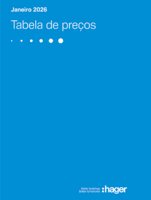 Tabela de Preços Hager 2026