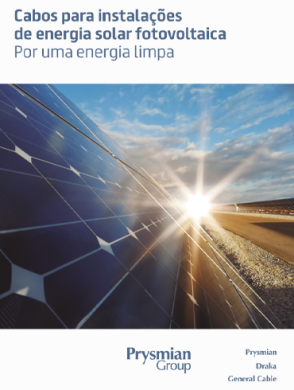 Prysmian Cabos para instalações de energia solar fotovoltaica