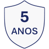 Garantia de 5 anos