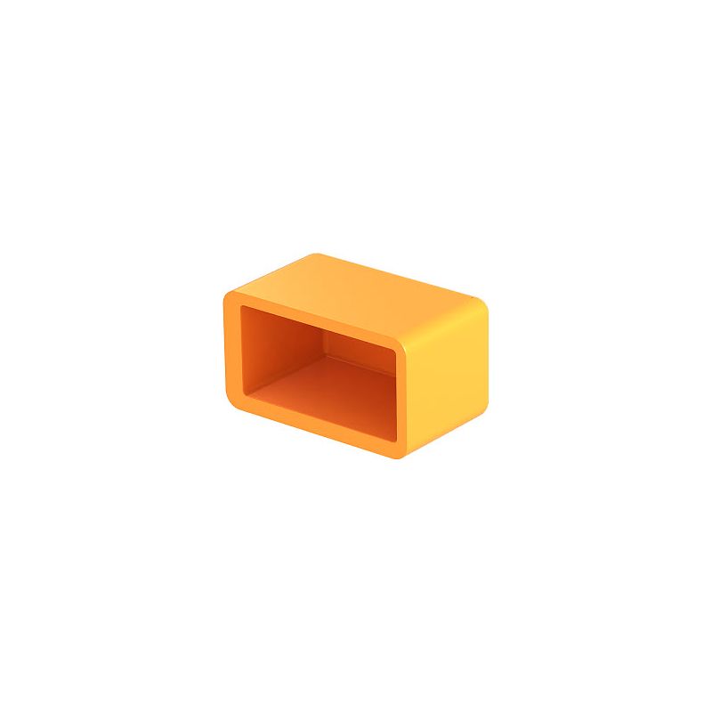 Proteção de topo para tipo 1268 38,6x21,6x16, PE, cor-de-laranja pastel, 2003 