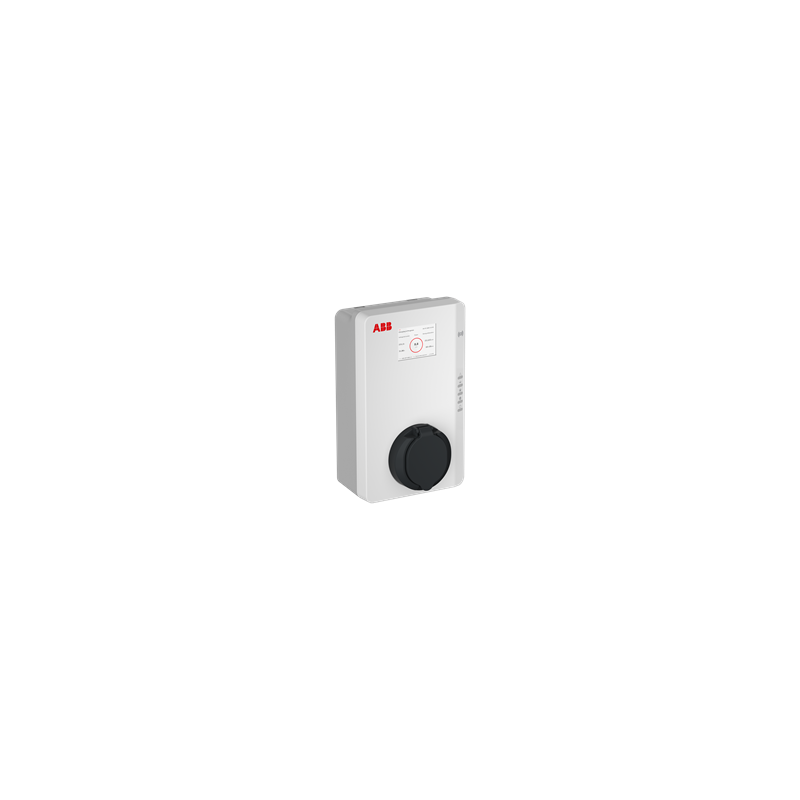 TAC-W22-S-RD-MC-0 Terra AC wallbox type 2, socket with shutter, 3-phase/32A, MID certified, with RFID, display and 4G