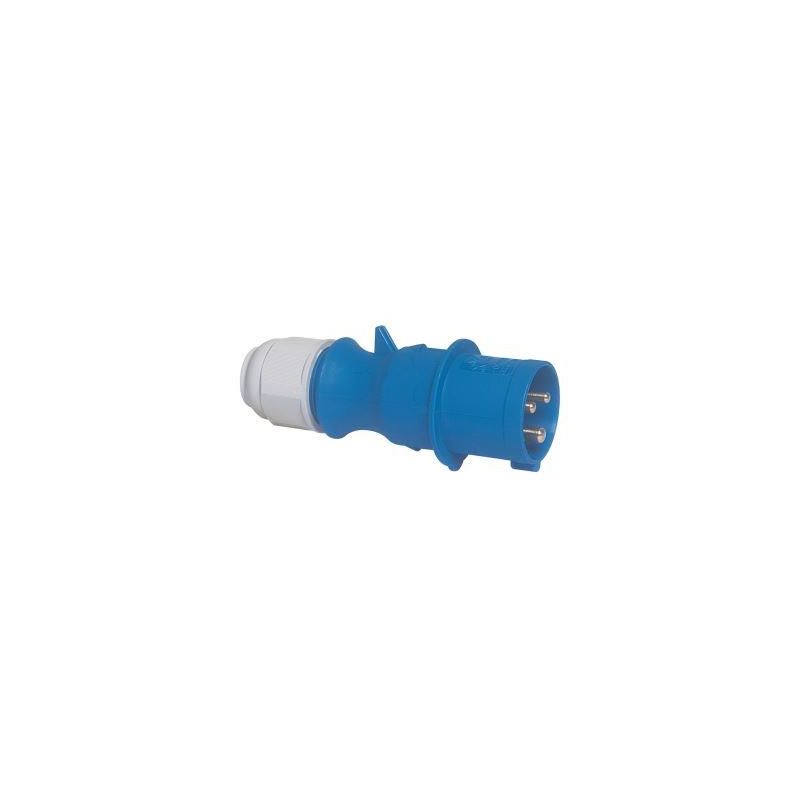 TLS plug with Multi-Grip cable gland  16A  3p  230V  6 h, IP44
