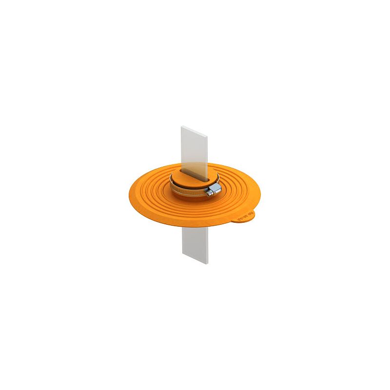 Colar de selagem para condutor plano 30x3,5mm 30x3,5, TPE, cor-de-laranja pastel, 2003 