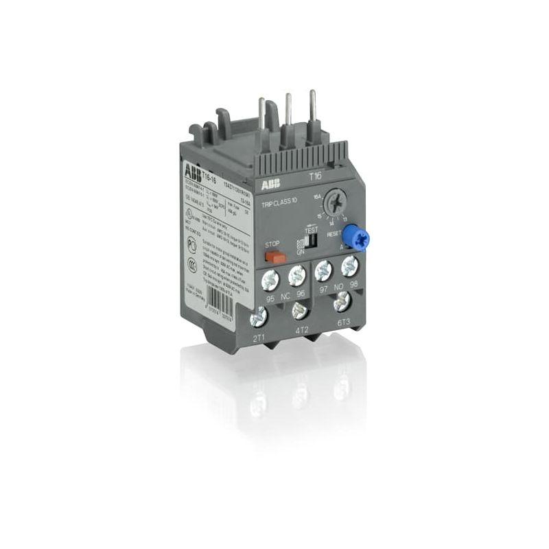 T16-13 Thermal Overload Relay Trip class 10, 10.0-13.0 A