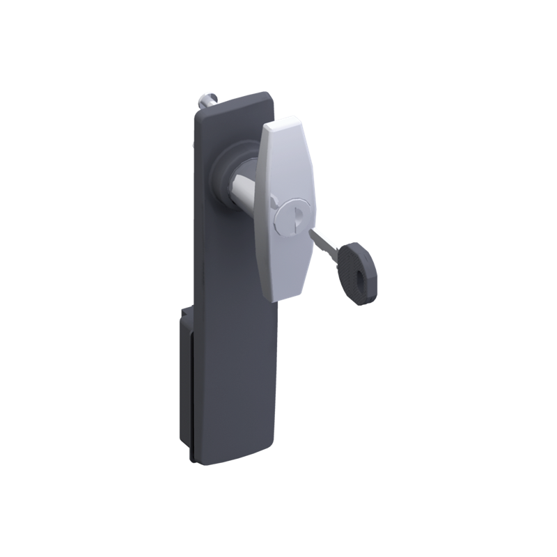 TZ505      T-handle+plate with lock
