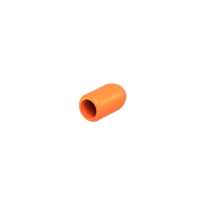 Proteção de topo para varão com diâmetro 3,9mm 3,9mm, PVC, cor de laranja, 2004 
