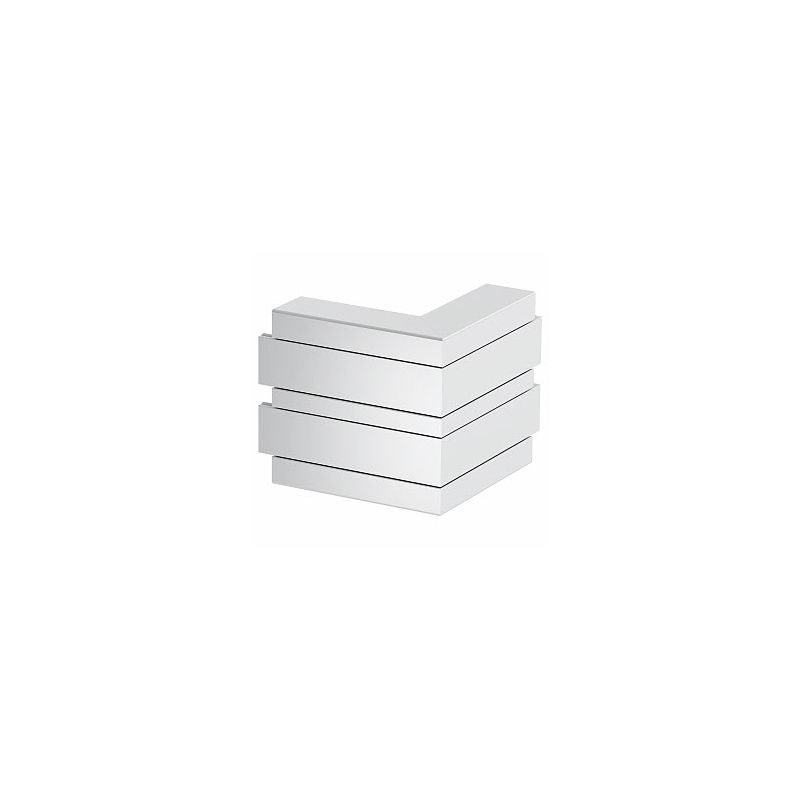 Ângulo externo Alumínio, rígido 190x190x165, Alu, EL 