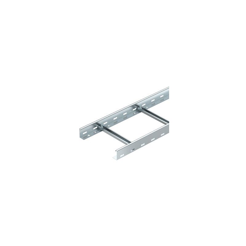 Caminho de cabos tipo escada perfurado, com degrau VS 60x400x3000, St, FS 