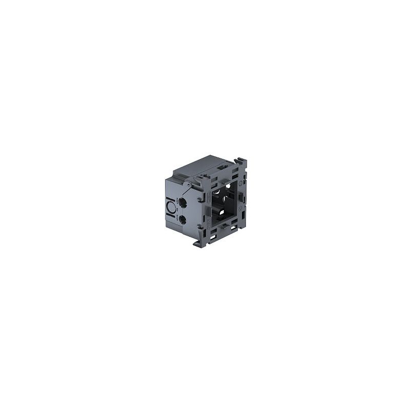 Caixa de aparelhagem simples para Modul 45 71x76x51, PA, cinzento, 7011 