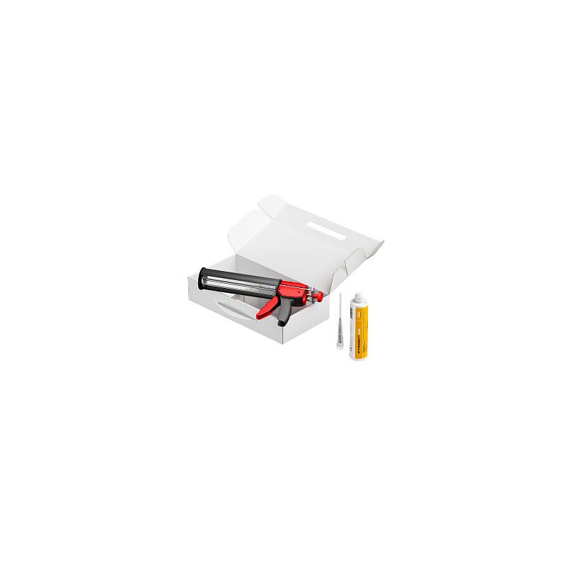 Caixa conjunto espuma antifogo inclui pistola para cartucho 415x210x85, branco 