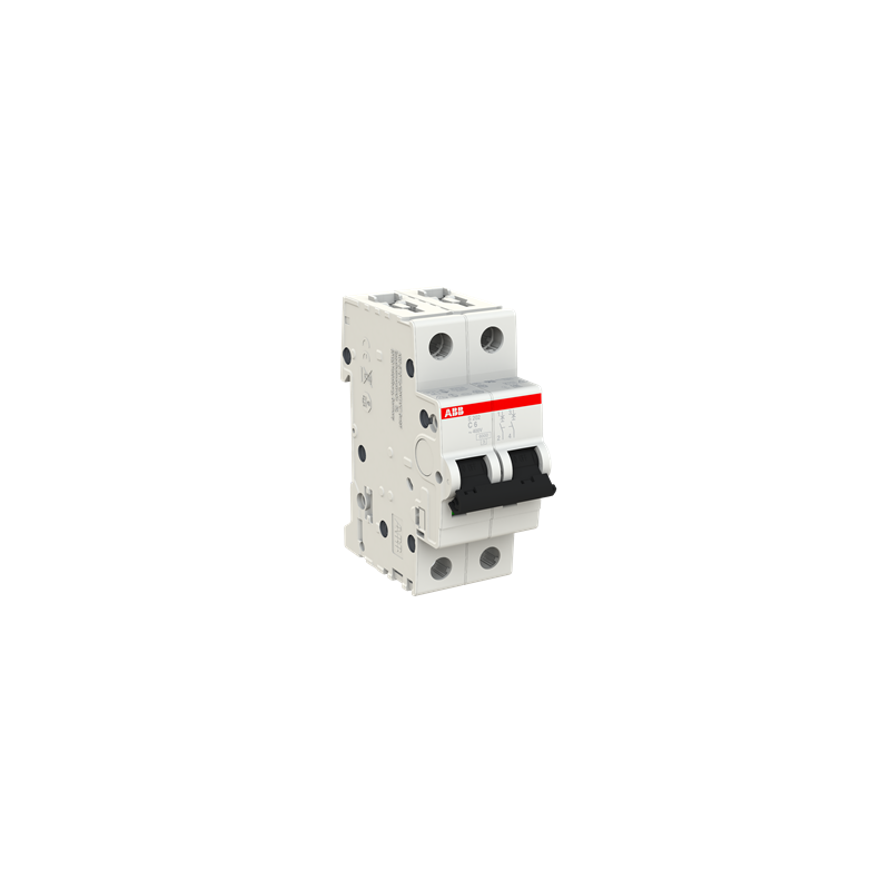 S202-C 6 Mini Circuit Breaker C-Char.,6kA,6A,2P