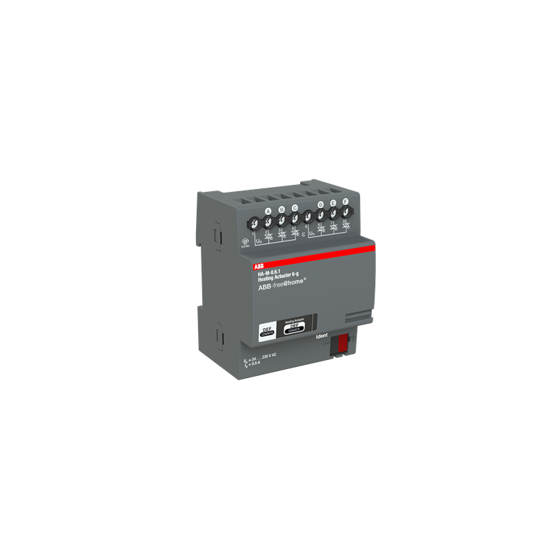 HA-M-0.6.1 Heating Actuator, 6-fold, 230 V, MDRC