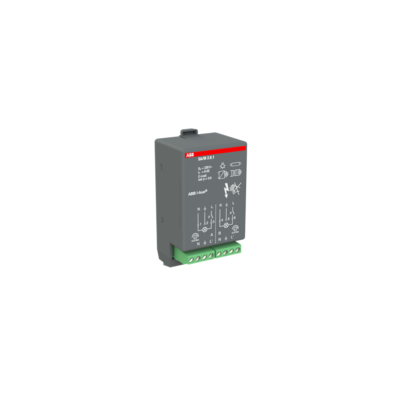 SA/M2.16.1 Switch Actuator Module, 2-fold, 16 A