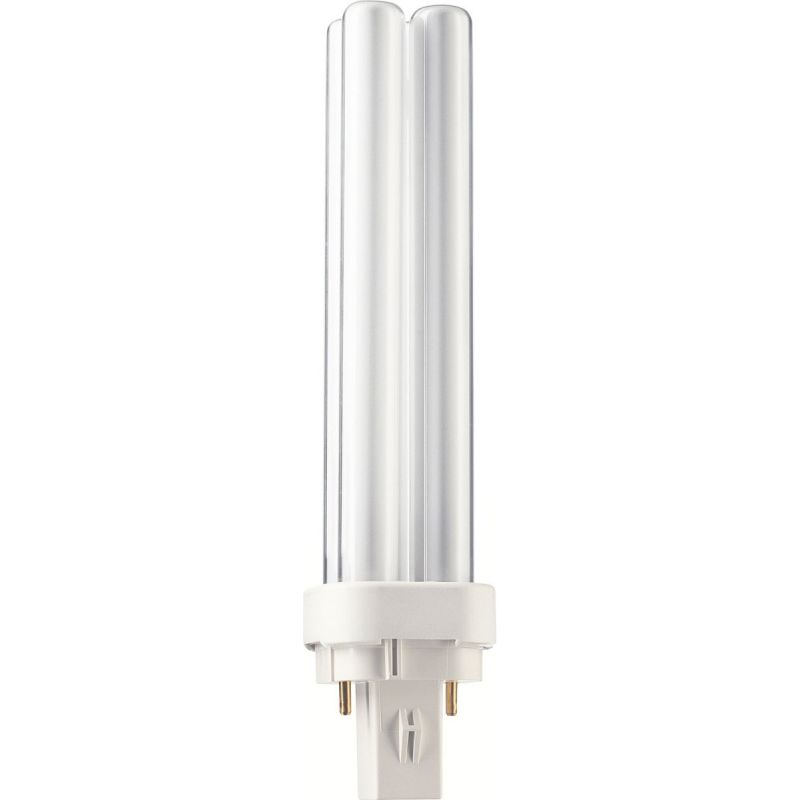 MASTER PL-C Xtra 2 Pinos - Compact fluorescent lamp without integrated ballast - Power: 17 W - Etiqueta de Eficiência Energética (EEL): B