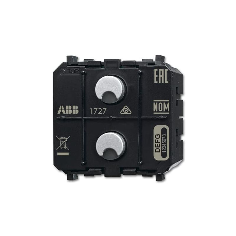 SBA-F-1.1.PB.1-WL Sensor/blind actuator, 1/1gang, wireless for ABB-free@home®