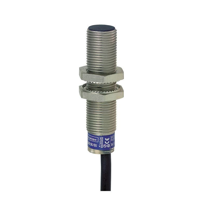 inductive sensor XS6 M12 - L54mm - brass - Sn4mm - 12..48VDC - cable 5m