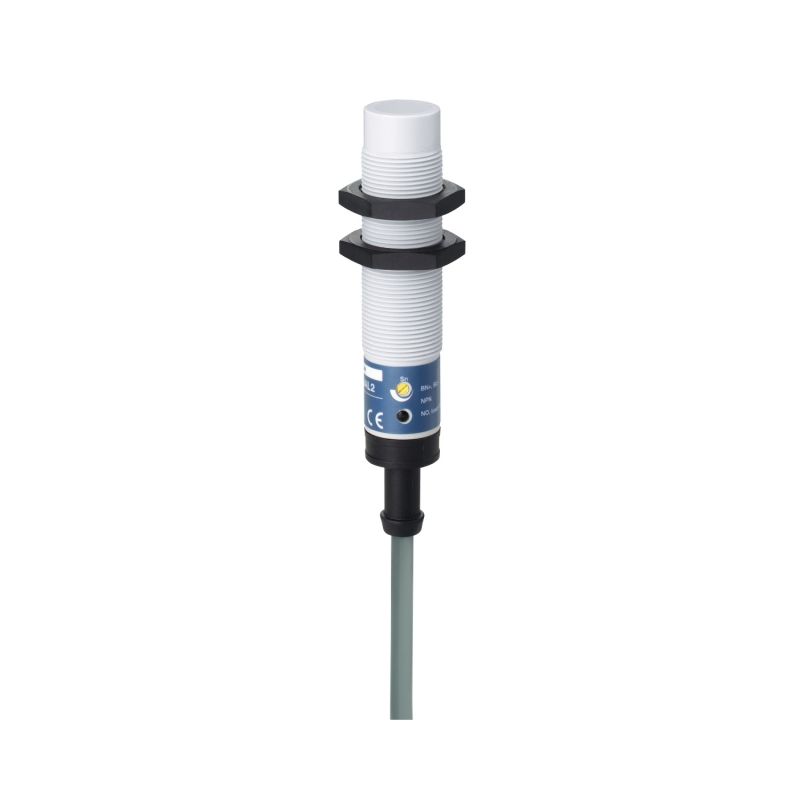 capacitive sensor - XT1 - cylindrical M18 - plastic - Sn 8 mm - cable 2m