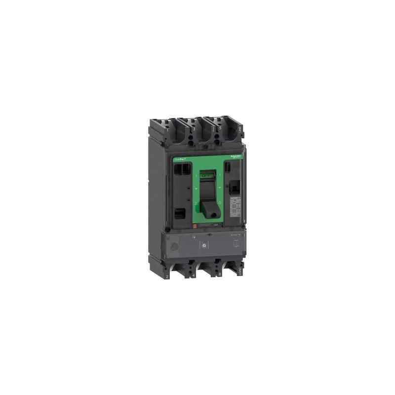 Circuit breaker ComPacT NSX400F, 36kA at 415VAC, MicroLogic 1.3 M trip unit 320A, 3 poles 3d