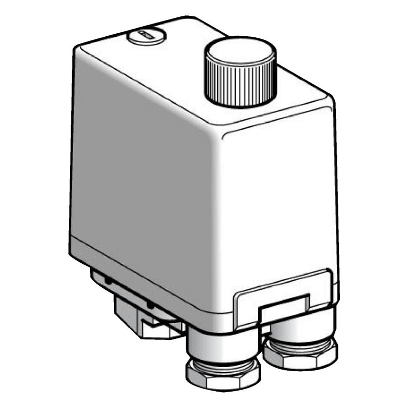 pressure sensor XMP - 12 bar- G 3/8 female - 3 NC- ON/OFF knob control