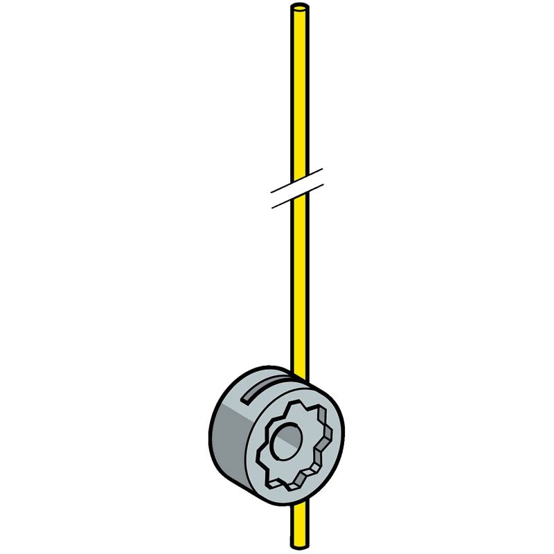 limit switch lever ZCKY - glass fiber round rod lever 3 mm L=125 mm - -25..+70°C
