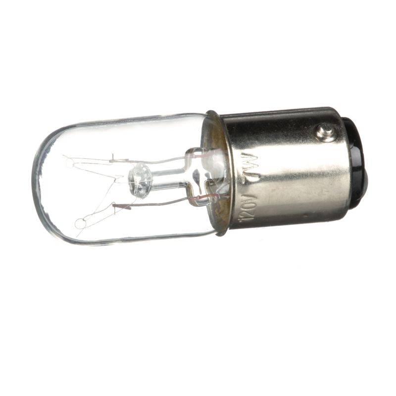 lâmpada incandescente clara para sinalização - BA 15d - 120 V 7 W