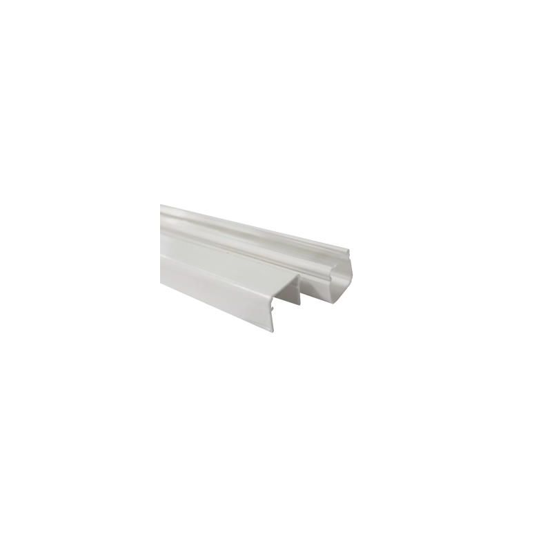Dexson - mini trunking - 20x20 mm - 1 compartment - w/o adhesive - PVC - white