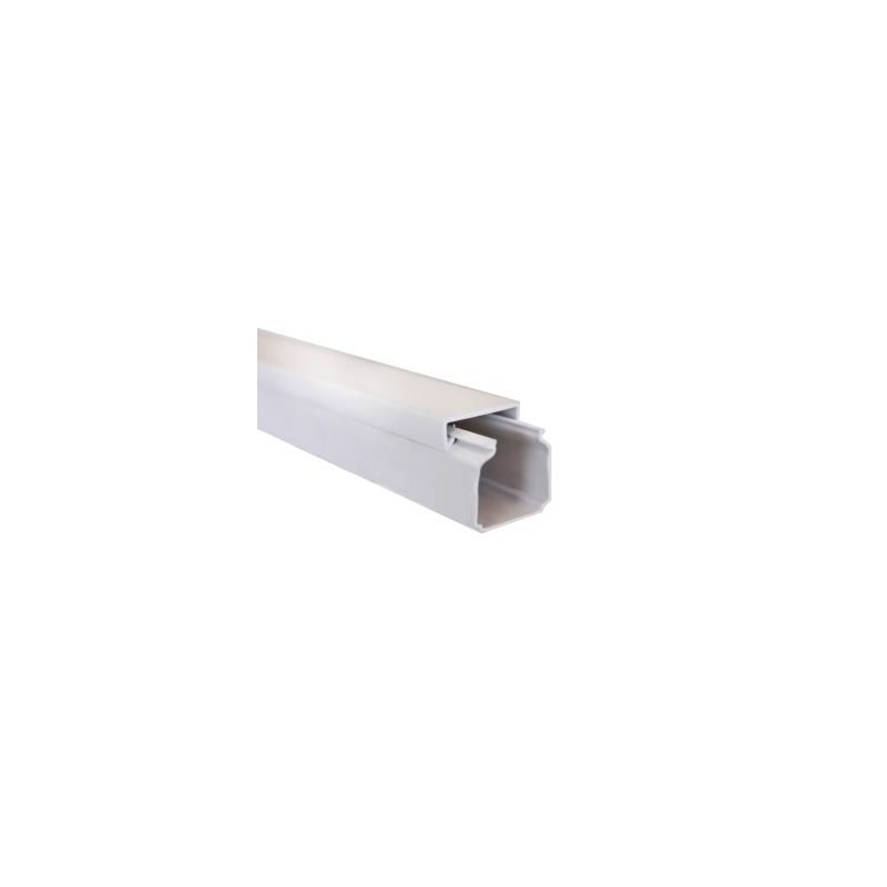 Dexson - mini trunking - 25x25 mm - 1 compartment - w/o adhesive - PVC - white