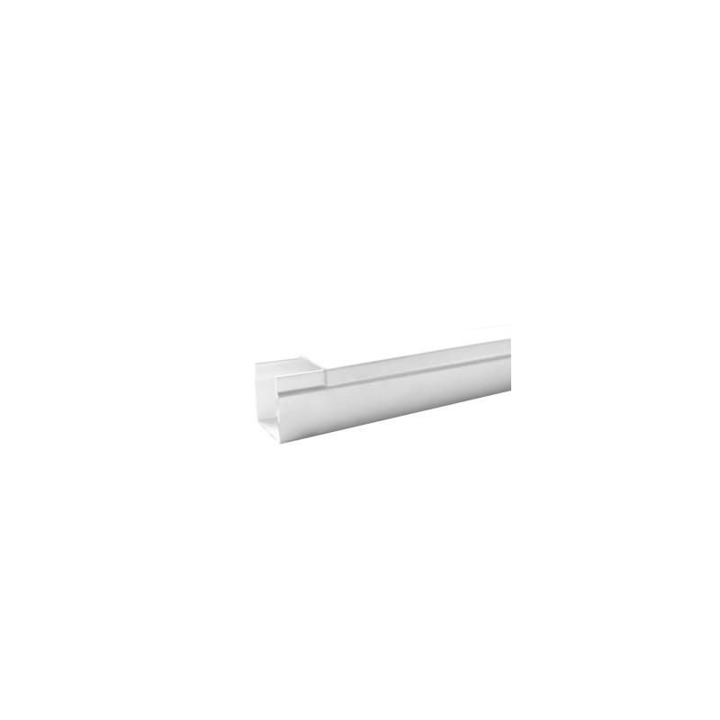 Dexson - trunking - 40x40 mm - 1 compartment - w/o adhesive - PVC - white