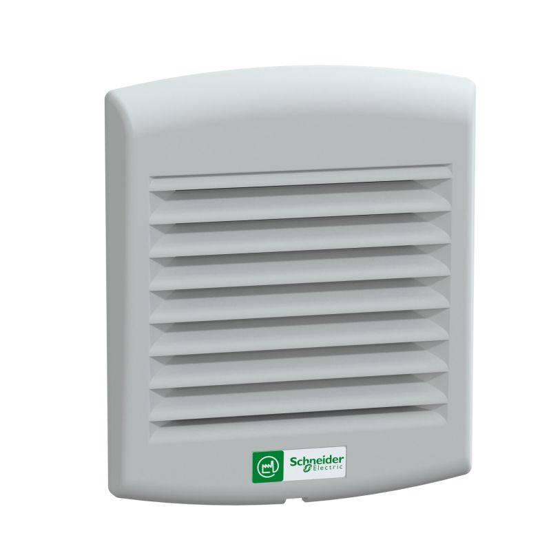 ClimaSys forced vent. IP54, 38m3/h, 115V, with outlet grille and filter G2