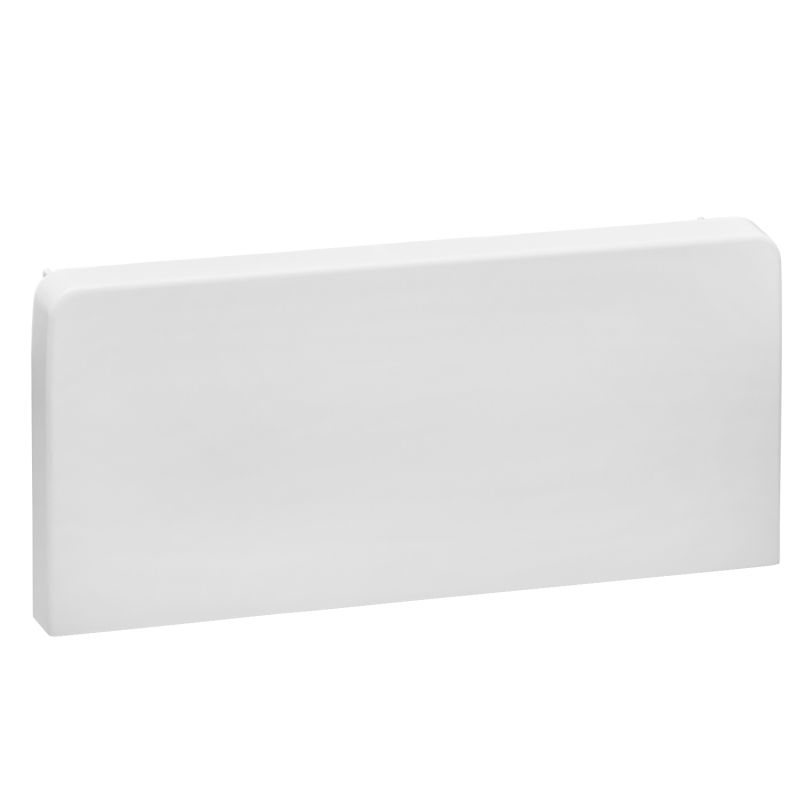 OptiLine 70 - stop end -120 x 55 mm - PC/ABS - polar white