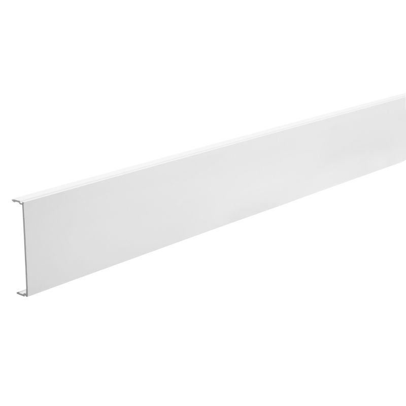 OptiLine 70 - front cover - 70 mm - PVC - polar white