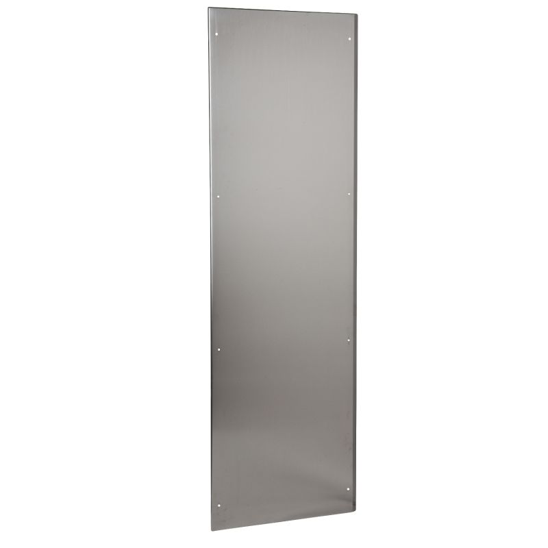 2 side panels stainless 304L, Scotch Brite® finish, for SFX H2000xD500mm
